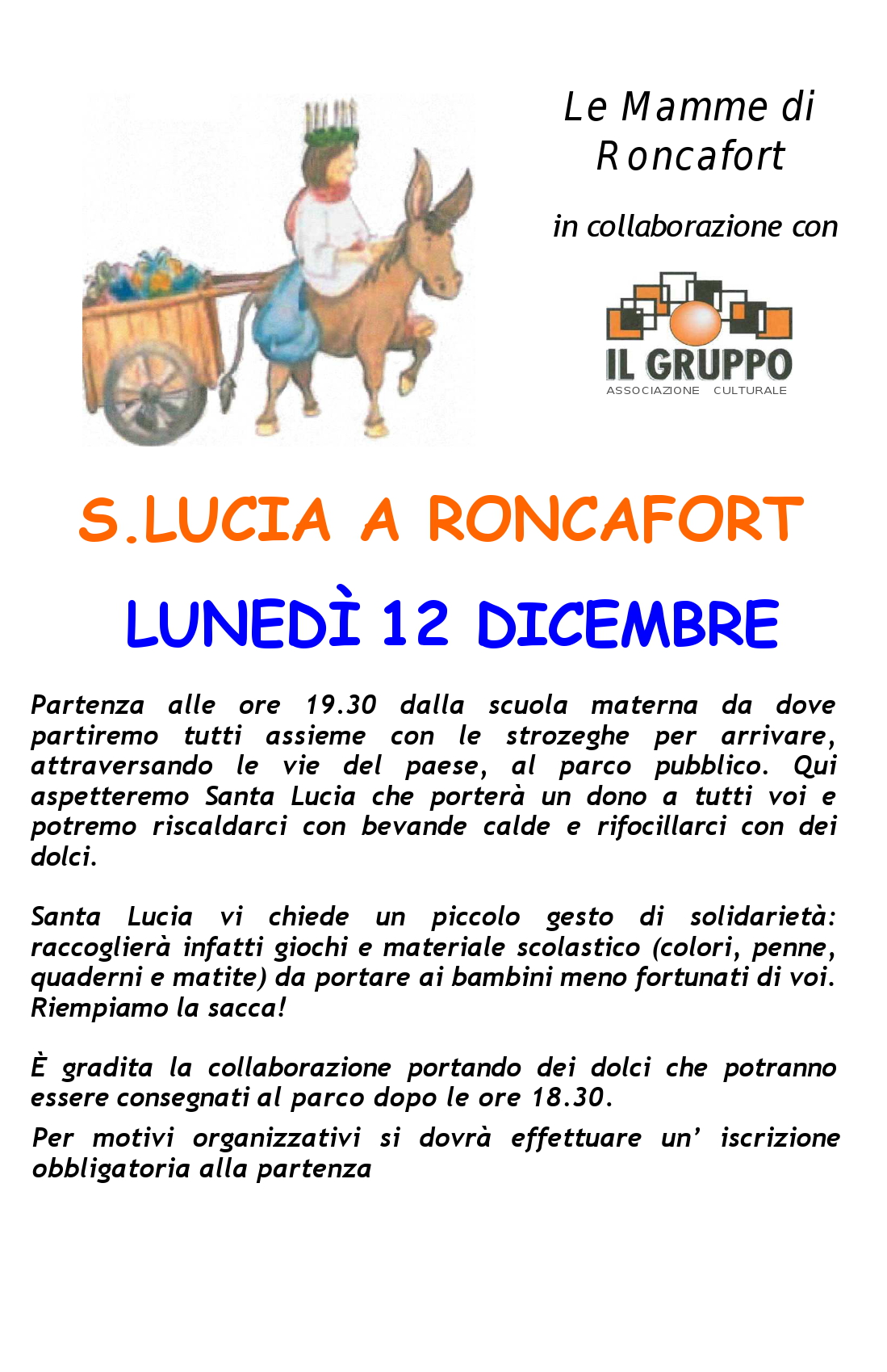 S. LUCIA A RONCAFORT